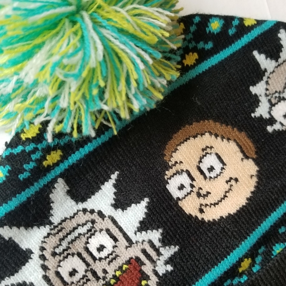 ❗Rick & Morty Winter Beanie and Dice Set❗ - Picture 5 of 8